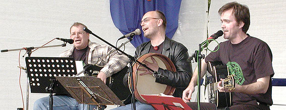 St. Patrick Day am 17.03.2005. Auftritt zusammen mit "Focus on Dance" und Addi Schäfer